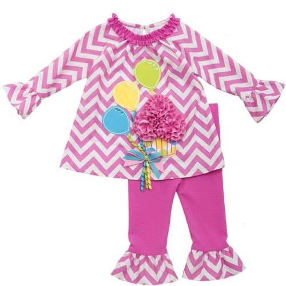 Balloon Cupcake Birthday Outfit